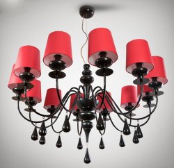 Люстра з абажурами 22991