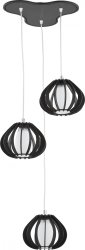 Люстра подвес TK Lighting Mela Black 254