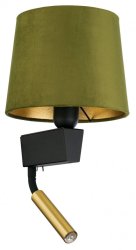 8214 Бра Nowodvorski CHILLIN BLACK II VGN/G PL