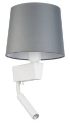 8215 Бра Nowodvorski CHILLIN WHITE II GY PL