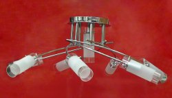 Люстра TINKO 56111CG/7+1H золото