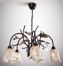 Люстра флористика N&B Light Ночиоло 395