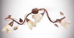 Люстра флористика припотолочная 4001