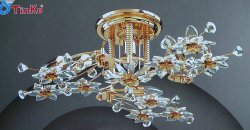 Люстра припотолочная TINKO 5229CG/6+1H