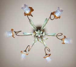Люстра флористика N&B Light Виктория 9766/1