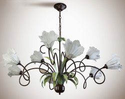 Люстра флористика N&B Light Виктория 9709