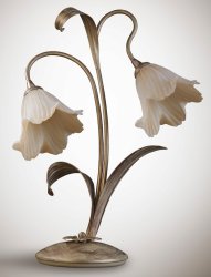 Настольная лампа флористика N&B Light Виктория 9700