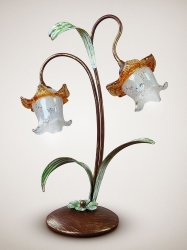 Настольная лампа флористика N&B Light Виктория 9700/1