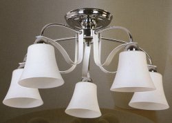 Люстра припотолочная TINKO 33105WT+CR/5H