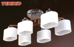 Люстра припотолочная TINKO 34105WD+CR/6H 