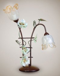 Настольная лампа флористика N&B Light Маргарита 2620 