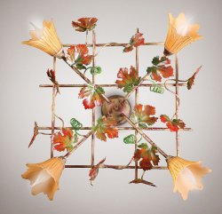 Люстра флористика N&B Light Маргарита 2604
