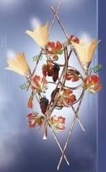 Бра флористика N&B Light Маргарита 2603/1 