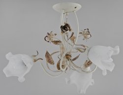 Люстра флористика ALFA Miracle Gold 11233