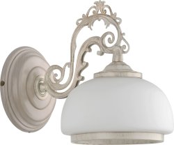 Светильник настенный(бра) ALFA Medalistka White 18380