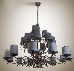 Люстра с абажурами 6069/1