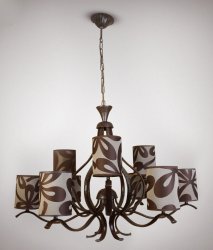 Люстра с абажурами 9069