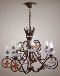 Люстра флористика N&B Light Райский сад 4810