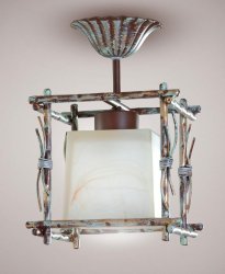 Світильник стельовий із плафоном 01761