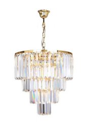 Люстра подвес Zuma Line 17106/4+1-GLD Amedeo