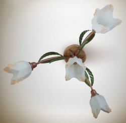 Люстра флористика 412