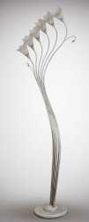 Торшер флористика N&B Light Лебедь 1096/1