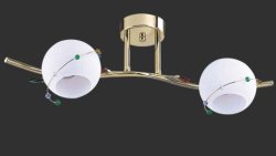 Люстра потолочная TINKO 12219CG/2H WT/MIX 