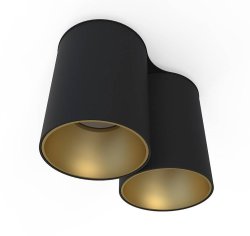 8087 Точковий світильник Nowodvorski EYE TONE II BLACK/GOLD PL
