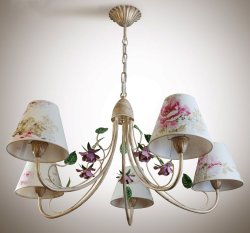 Люстра з абажурами 5087