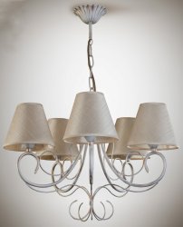 Люстра классическая с абажурами 5026/4