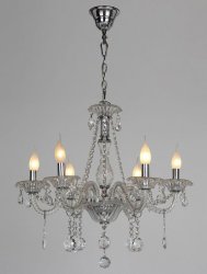 Люстра хрустальная Wunderlicht Arroyo WL70121-6CH