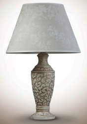 Настольная лампа с абажуром N&B Light Барокко 14400