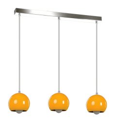 Люстра подвес современная Emibig Ball Orange 403/3