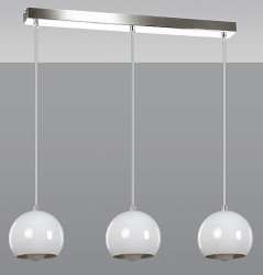Люстра подвес современная Emibig Ball White 401/3