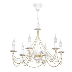 Люстра класична Emibig Tori white 171/6 