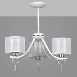 Люстра с абажурами Emibig Ultra white 886/3