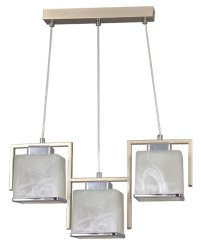 Люстра подвес современная Emibig Sonex silver 651/3