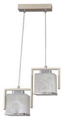 Люстра подвес современная Emibig Sonex silver 651/2A