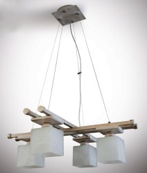 Люстра подвес с плафонами 60641/1