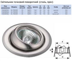 Точечный светильник HL 11003R MR11