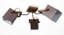 Люстра потолочная с абажурами 11891/4